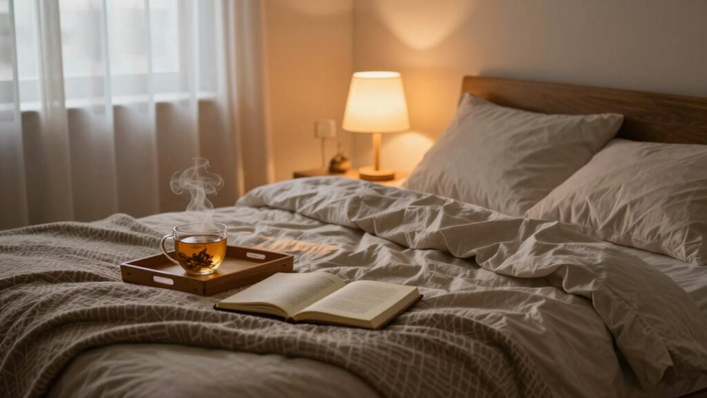 relaxing bedtime wind down