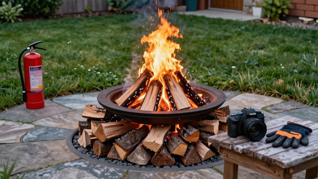 safe outdoor fire lighting
