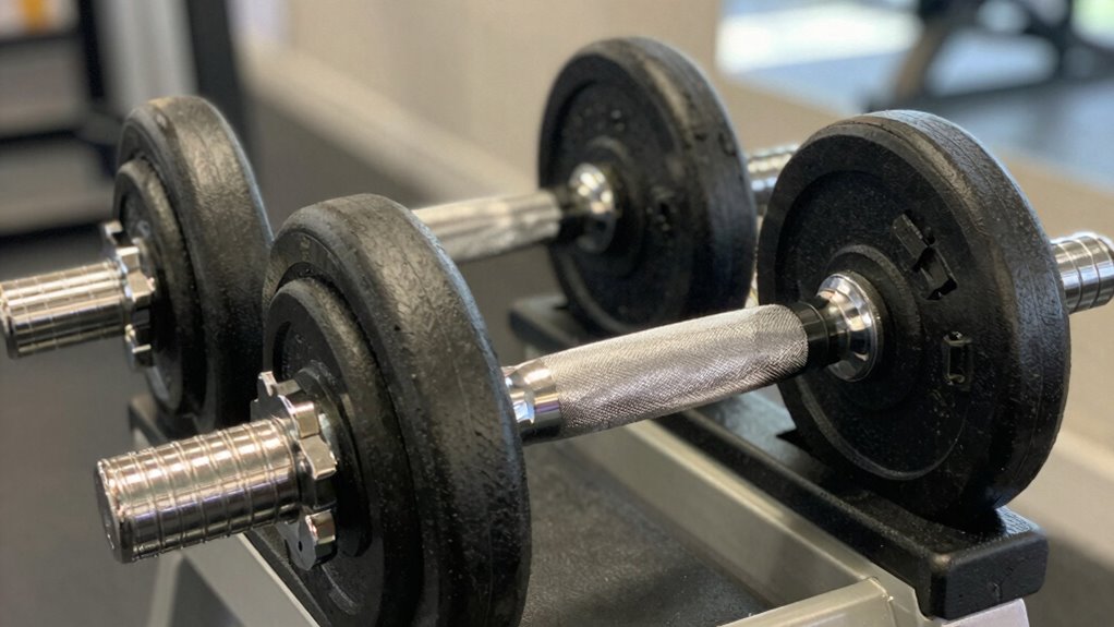 secure high quality dumbbell plates