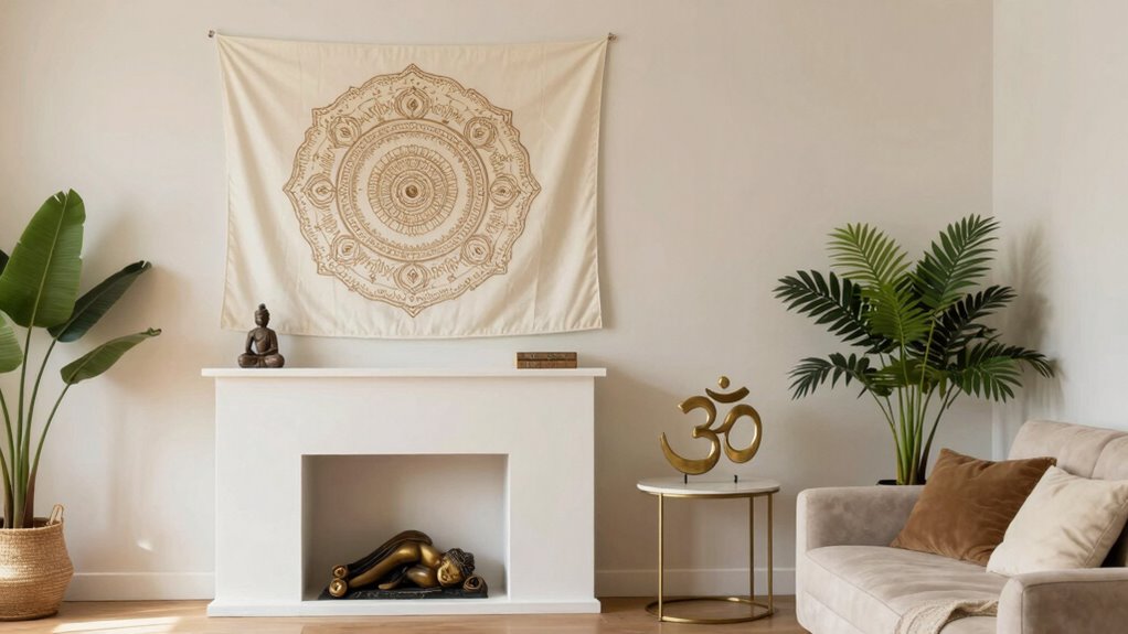 selective spiritual symbol placement