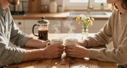 shared morning coffee bonding