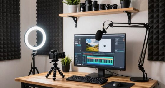 small room content studio