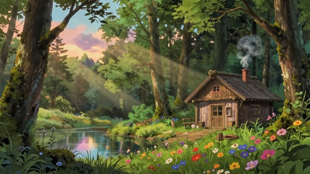 soothing harmonious visual design