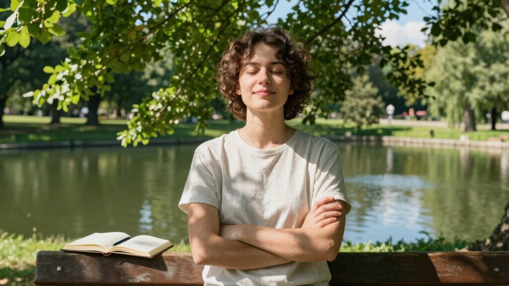 stay calm reflect grow