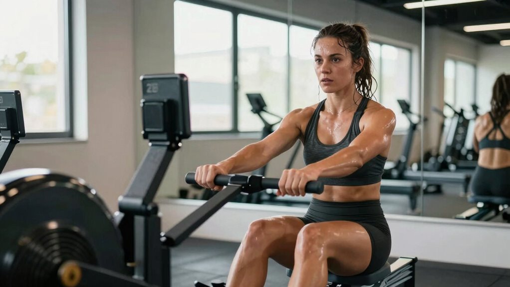 structured hiit rowing plan