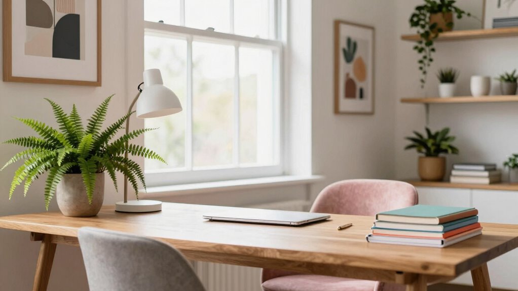 stylish ergonomic organized workspace