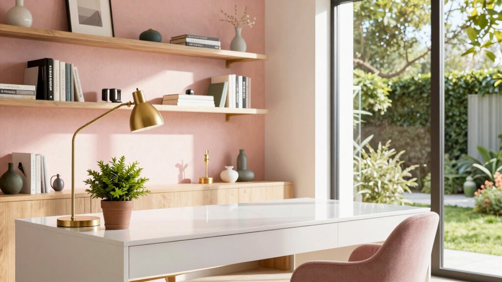 stylish functional home workspace