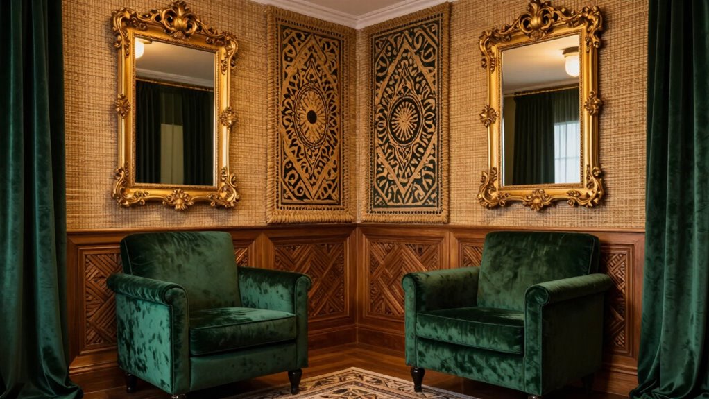 stylish sound absorbing decor