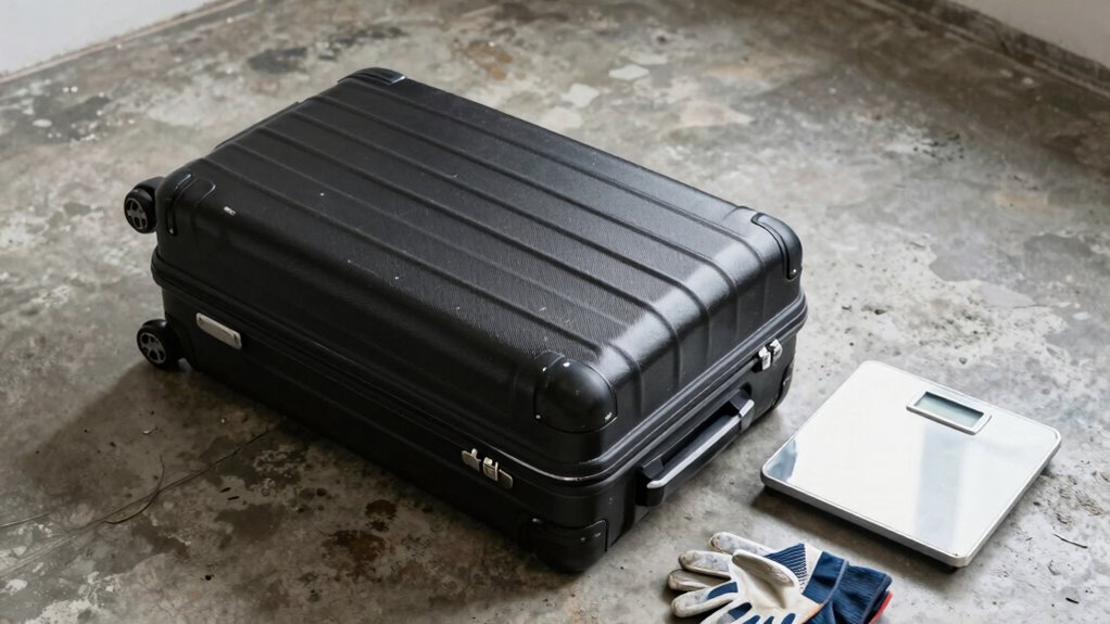 test luggage durability beforehand