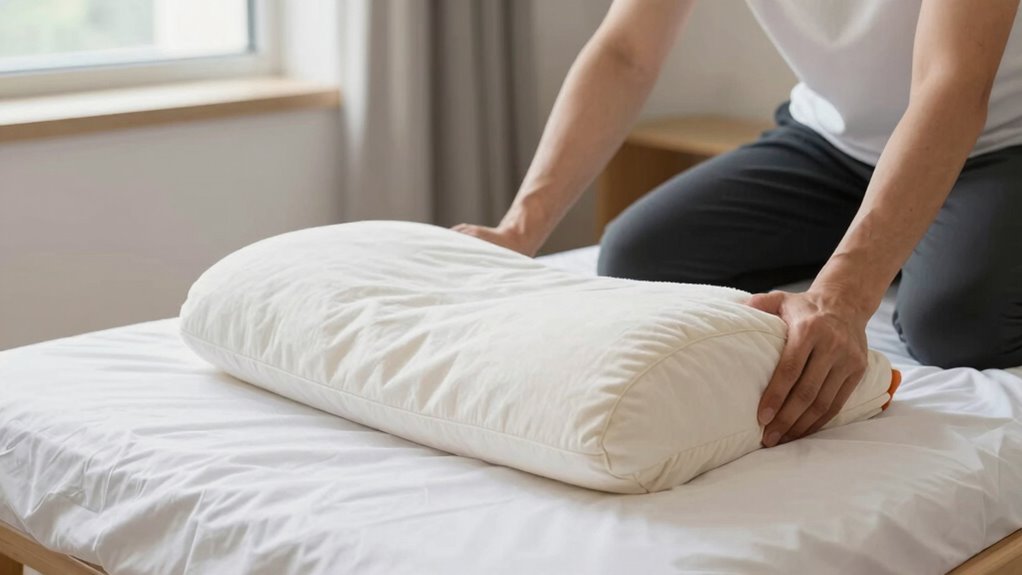 therapist recommended pillow technique