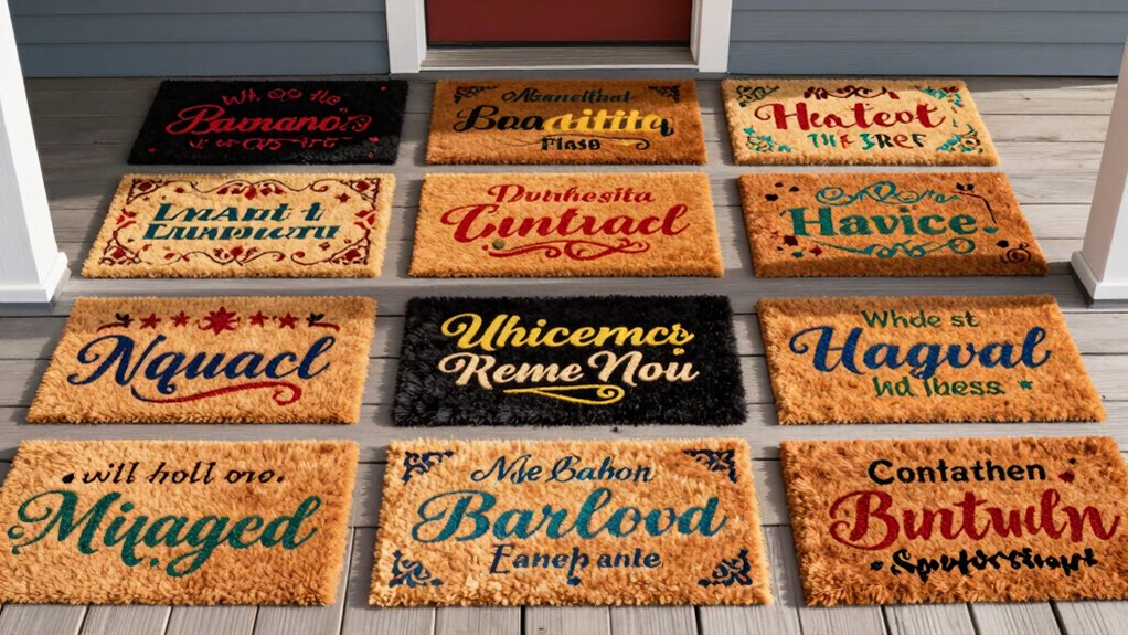 top 15 inspirational door mats