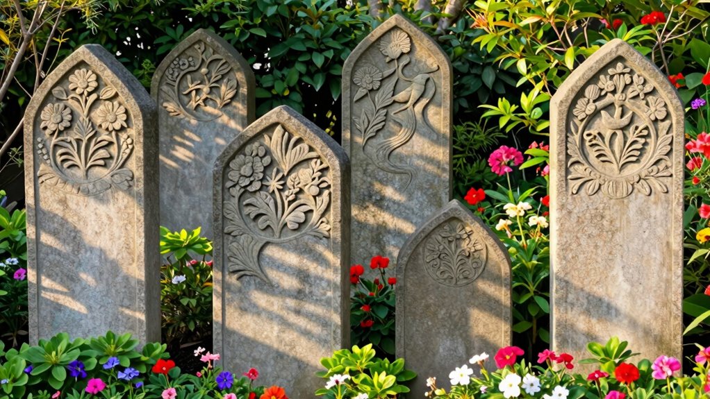 top 15 inspirational garden stones