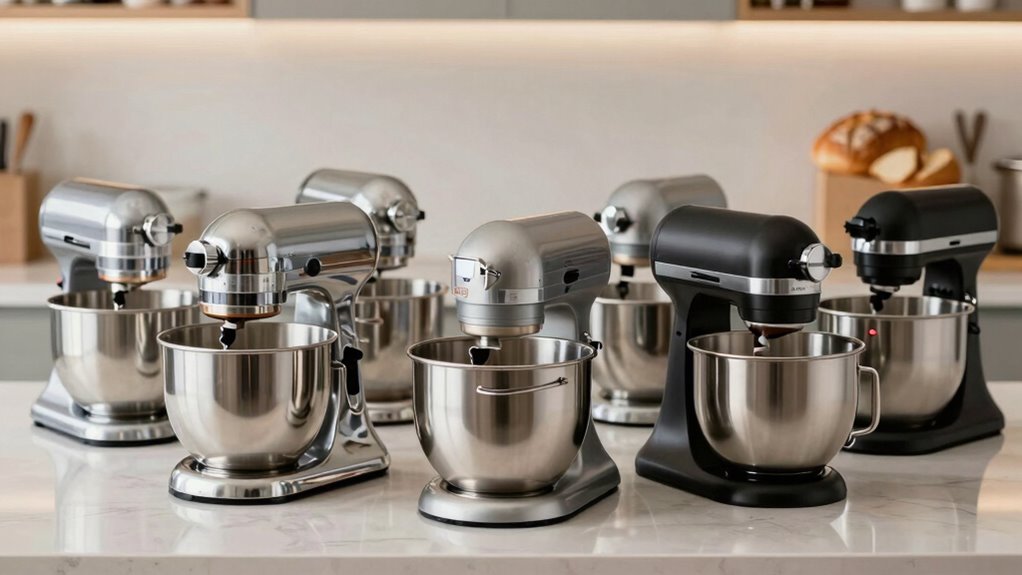 top bread mixer selections