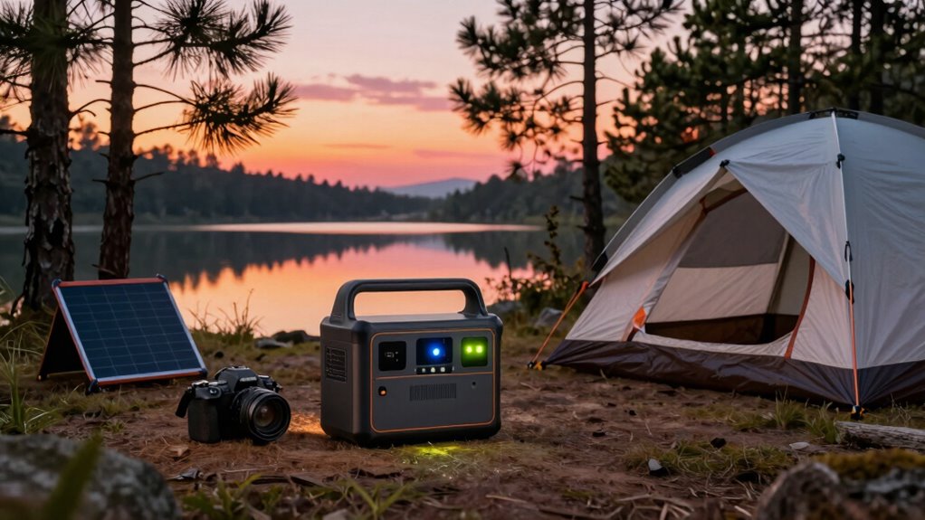 top car camping power stations