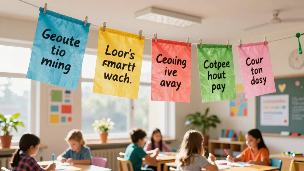 top classroom positivity flags