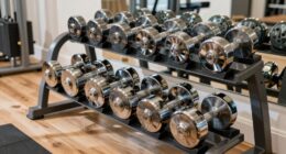 top dumbbell sets with rack