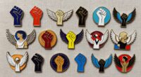 top empowering enamel pins