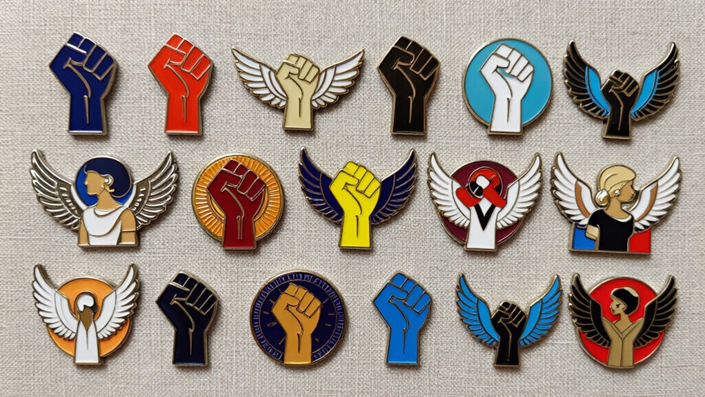 top empowering enamel pins