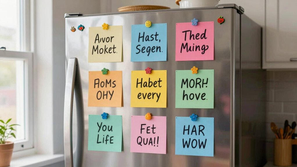 top fridge affirmation kits