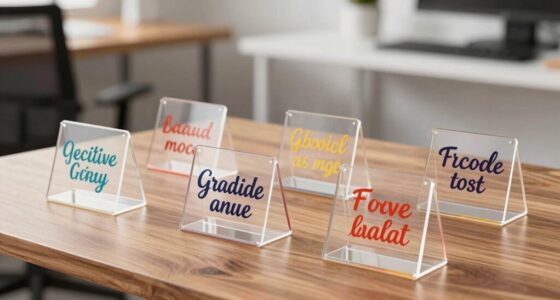 top gratitude affirmation desk tents