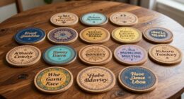 top inspirational cork coasters