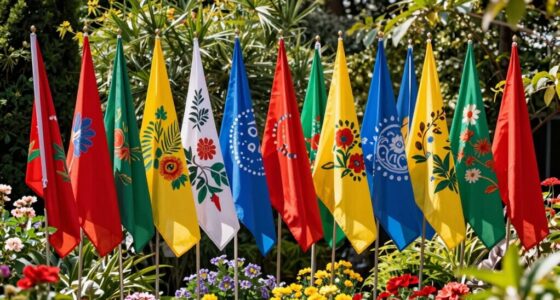 top inspirational garden flags