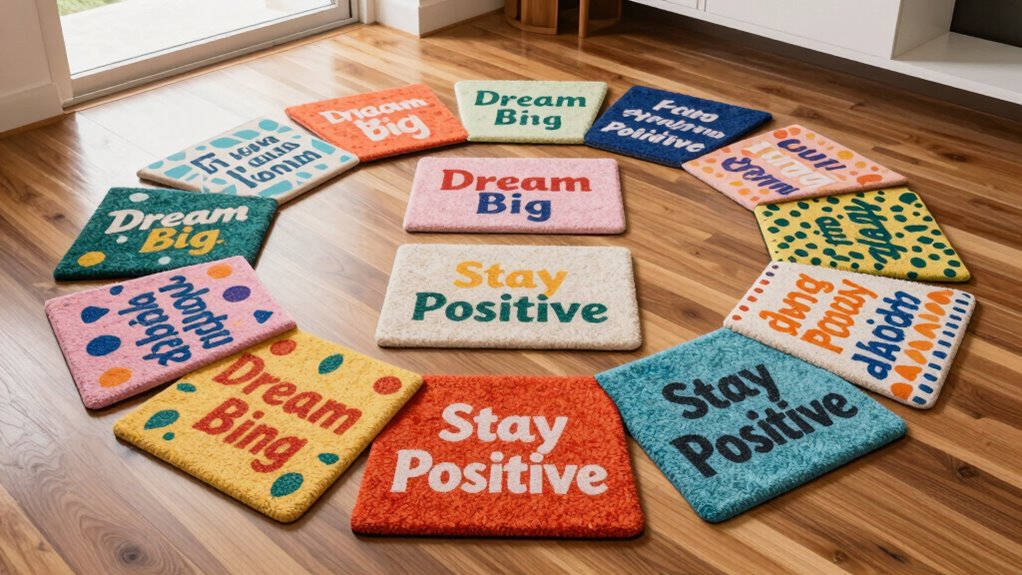 top inspirational quote mats