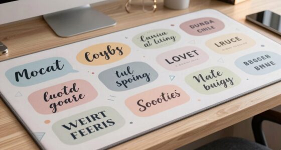 top motivational desk mats