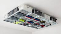 top overhead garage racks