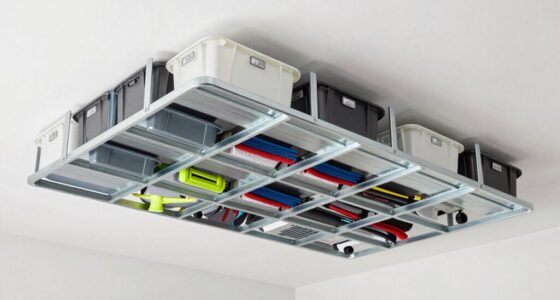 top overhead garage racks