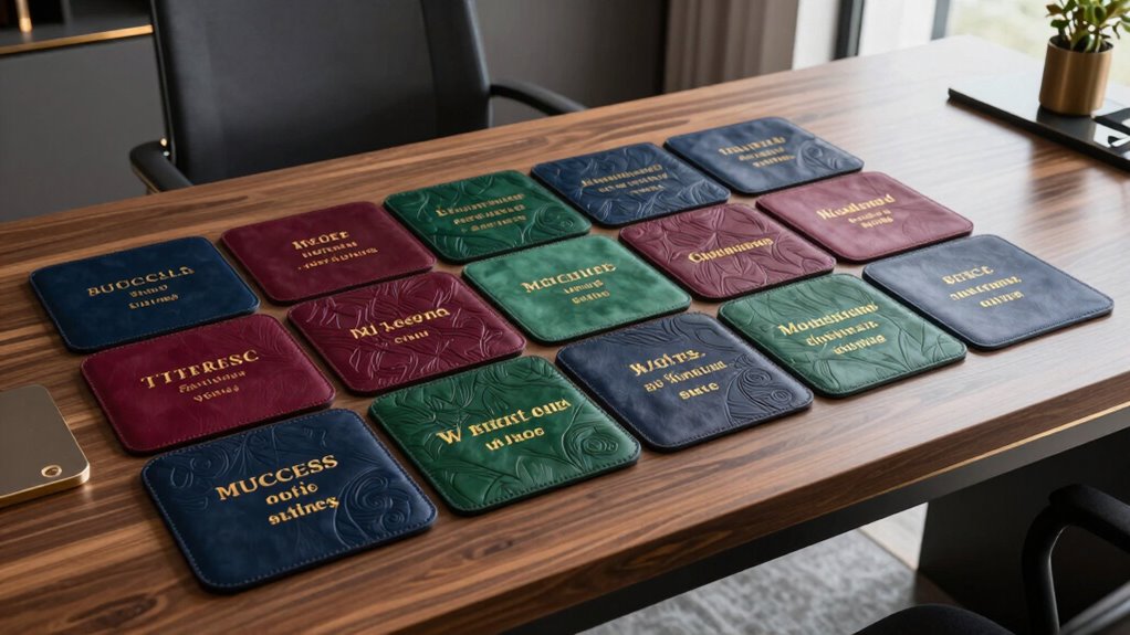 top success quote desk pads