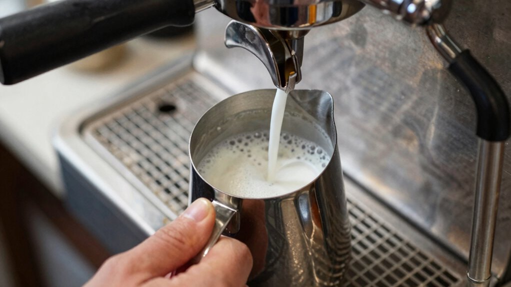 use proper frothing techniques