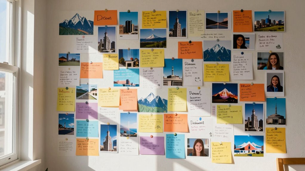 use vision wall reminders