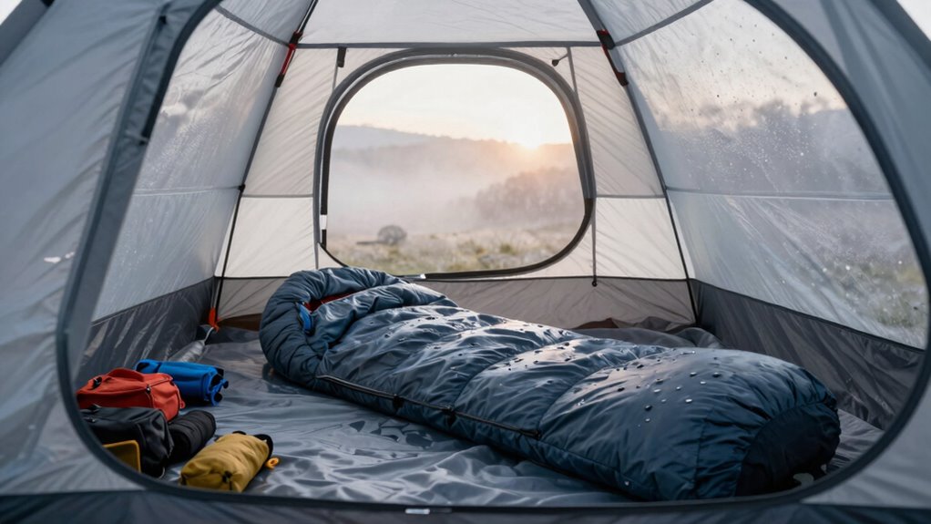 ventilate to prevent condensation