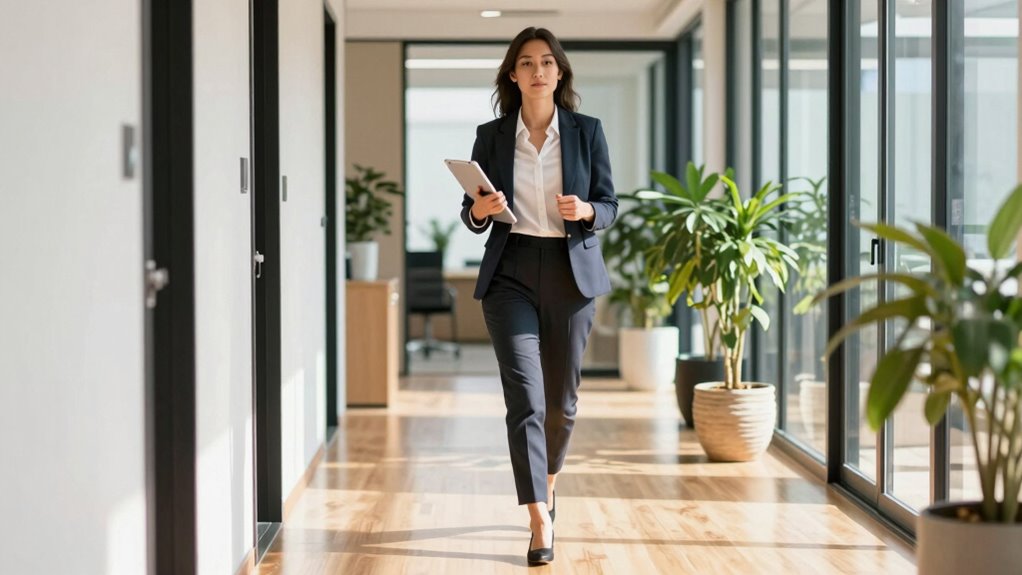 walk with proper form