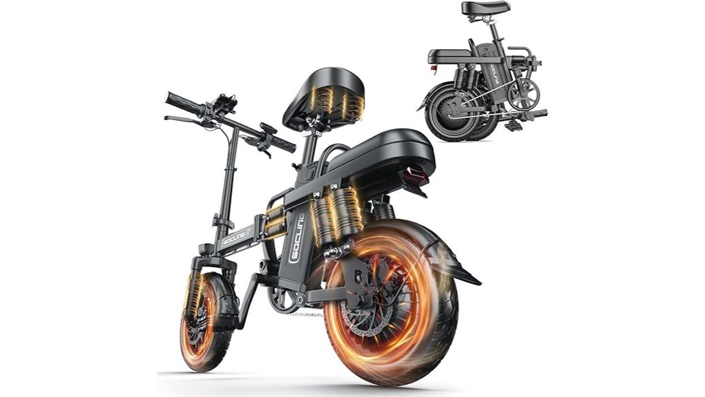 1200w folding commuter ebike