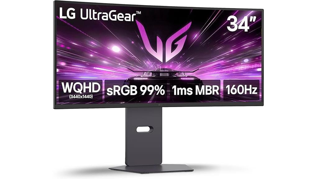 34 inch curved gaming monitor
