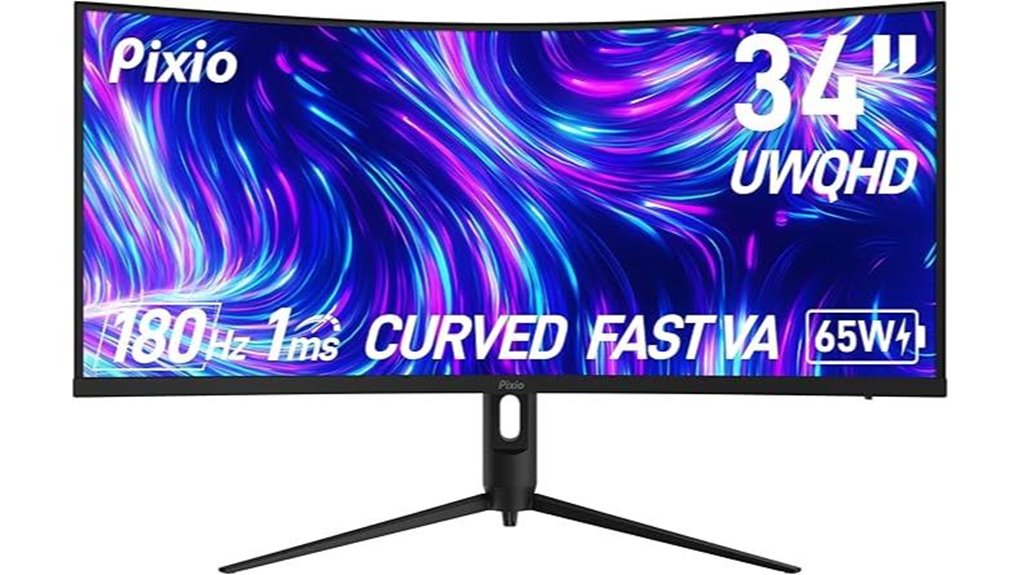 34 inch curved gaming monitor