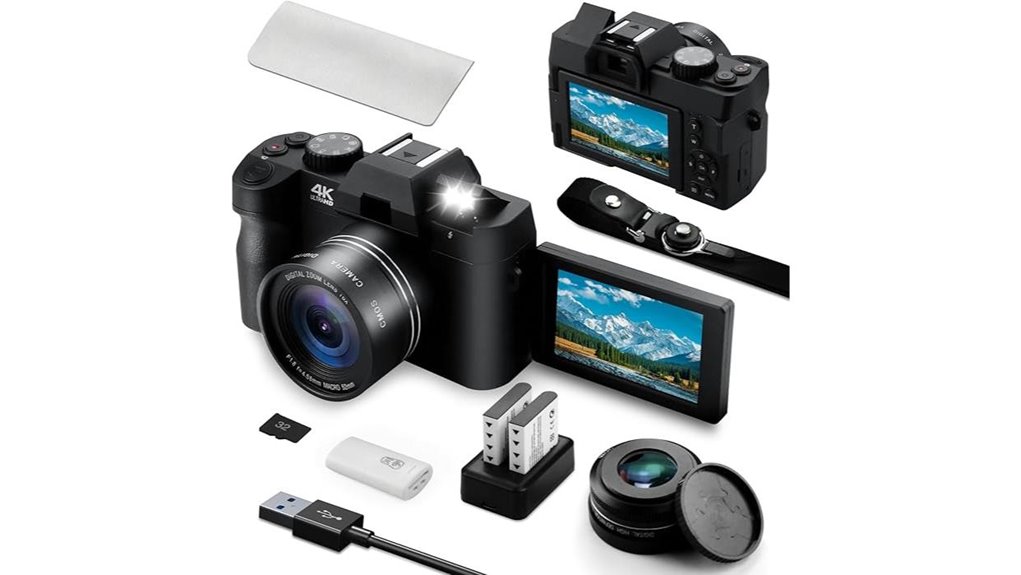 48mp 4k wifi camera