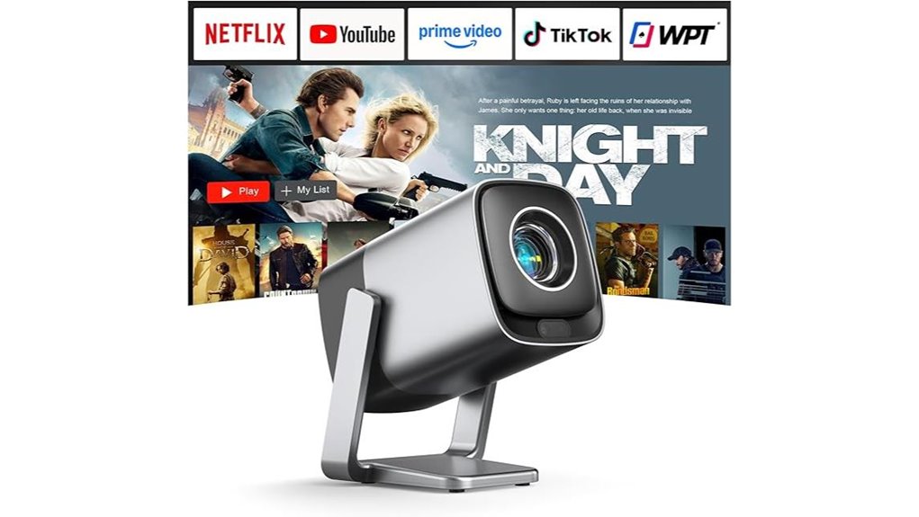 4k wifi bluetooth projector