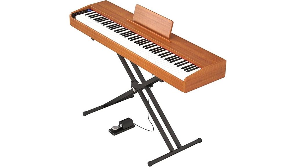 88 key semi weighted digital piano