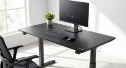 adjust desk height properly