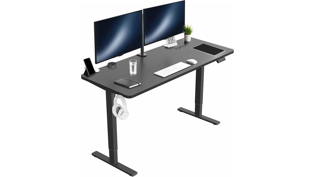 adjustable 60x24 electric desk