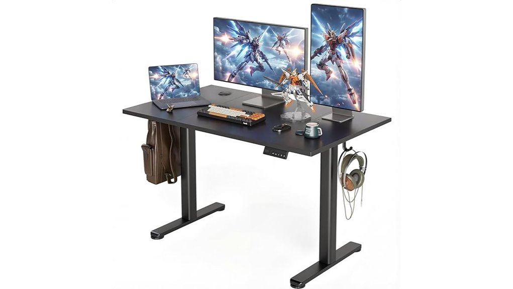adjustable desk with memory