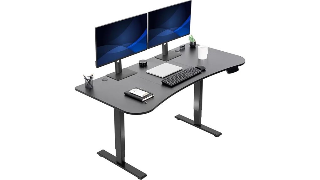 adjustable electric standing desk