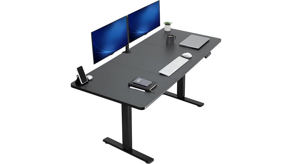 adjustable memory standing desk