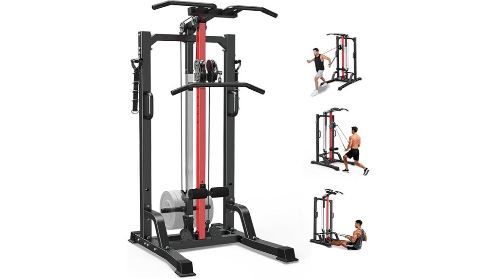 adjustable pull up power station