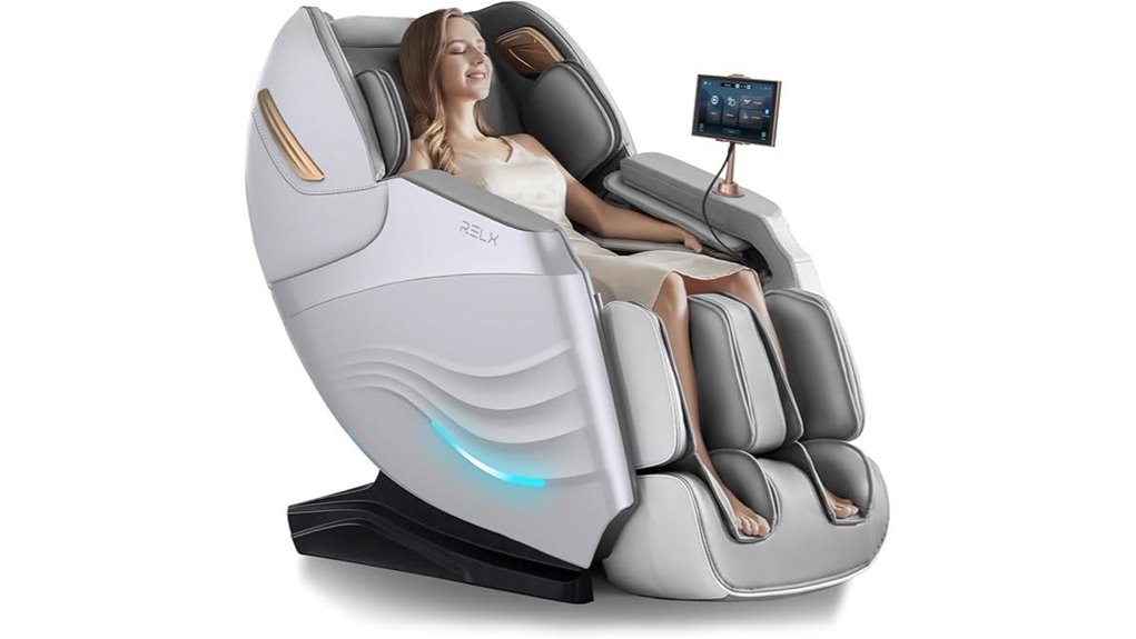 ai controlled massage chair