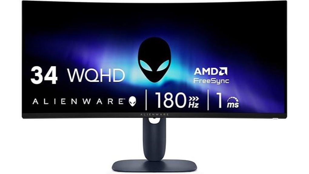 alienware 34 inch curved monitor
