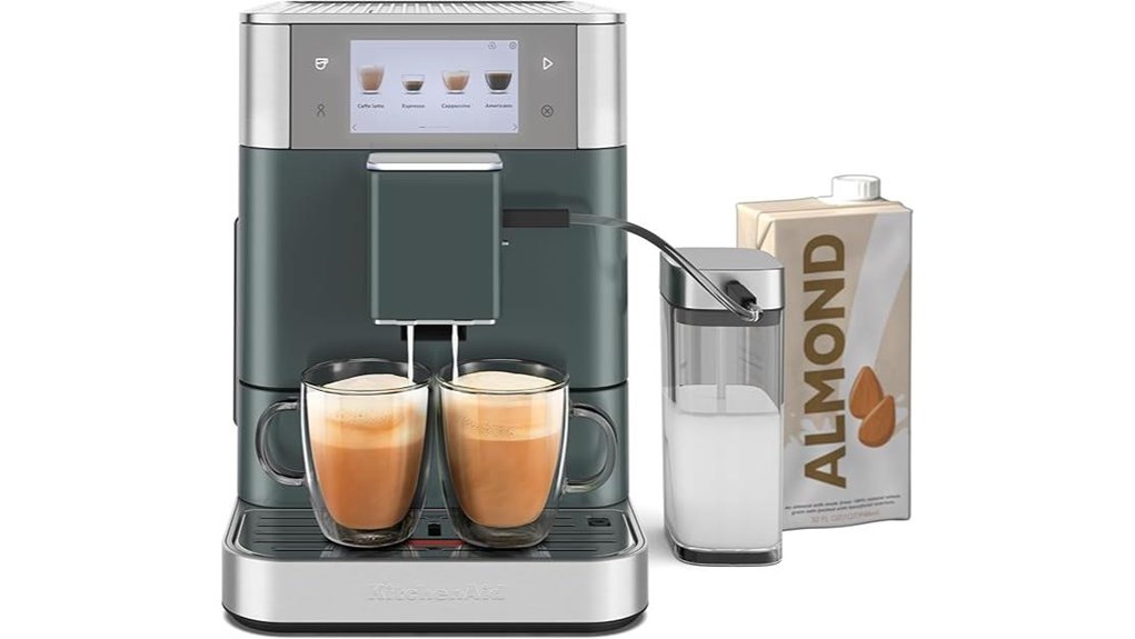 automatic espresso with milk